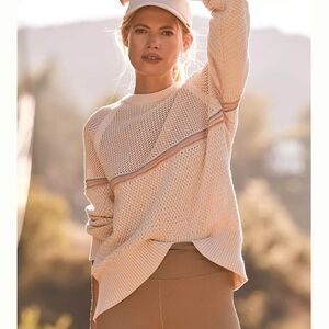 Spiritual Gangster Doutzen Ballet-Neck Raglan Sweater